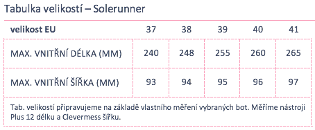 Soler runner adult